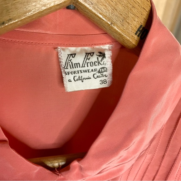 50s Pink Sissy Blouse - Picture 6 of 9